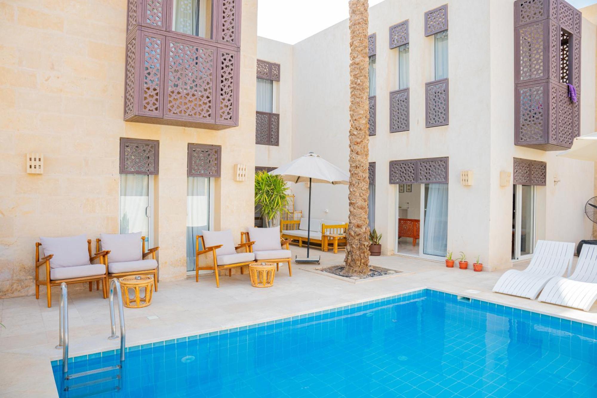 Nayah Stays, Amazing Villa With Private Pool & 5 Master Suites Hurghada Ngoại thất bức ảnh